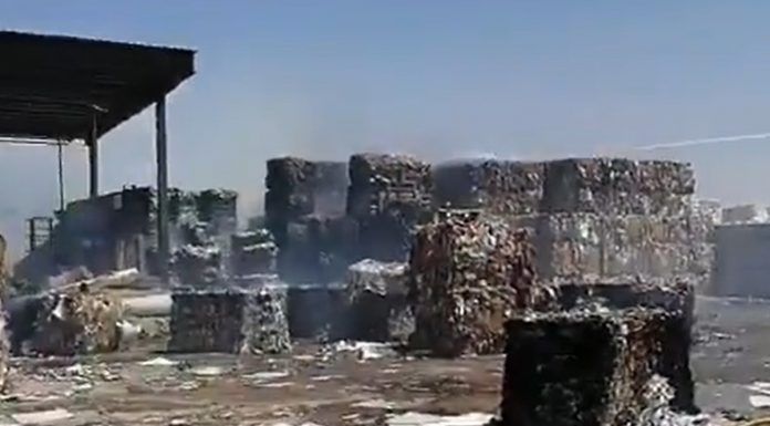 Incendio en una vivienda de Alcorcón