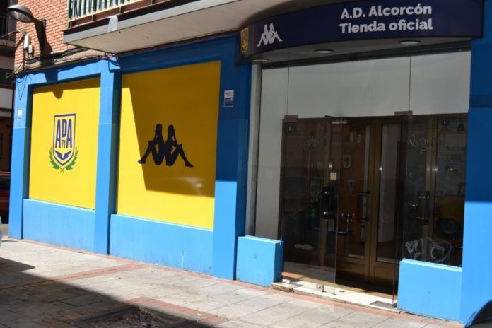 El Alcorcón se ve obligado a cerrar su sede social