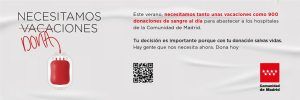 Campaña para donar sangre en Alcorcón