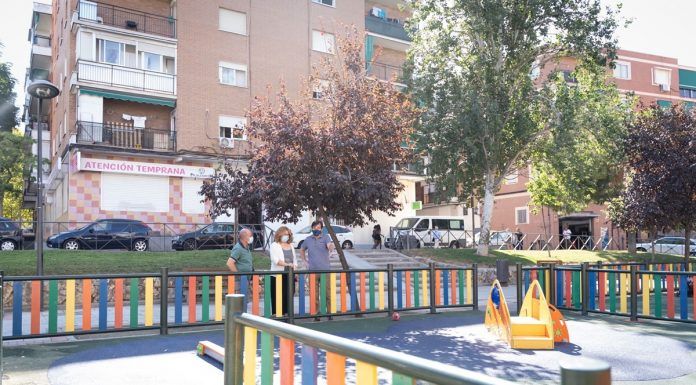 Alcorcón renueva los juegos infantiles en los parques del municipio