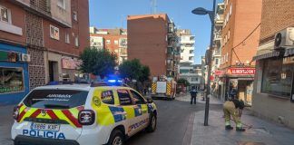 Días ajetreados para la Policía y los Bomberos de Alcorcón