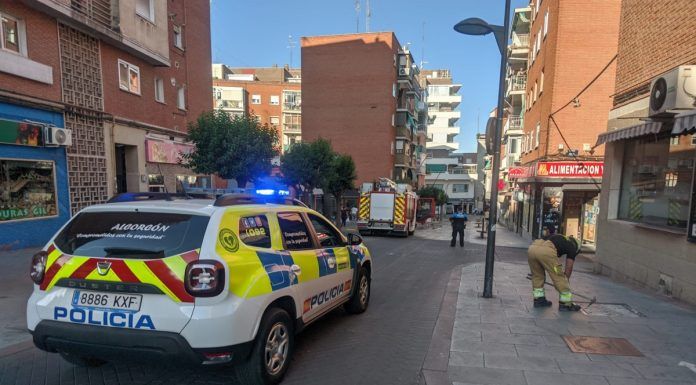 Días ajetreados para la Policía y los Bomberos de Alcorcón