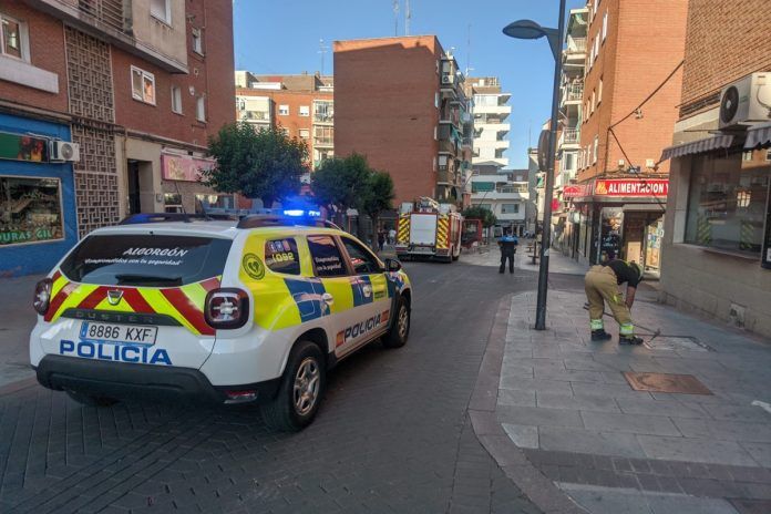 Días ajetreados para la Policía y los Bomberos de Alcorcón