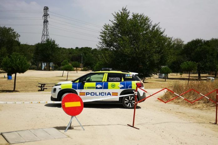 Cerrado el Parque de las Presillas de Alcorcón por la ola de calor