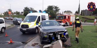 Dos accidentes de tráfico en Alcorcón en un mismo día