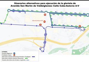 Comienza una nueva fase del plan de asfaltado de Alcorcón