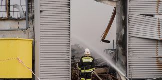 Incendio en una vivienda de Alcorcón