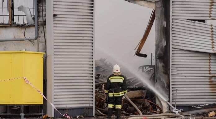 Incendio en una vivienda de Alcorcón