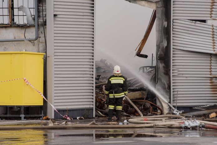 Incendio en una vivienda de Alcorcón