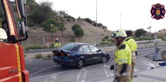 Varios accidentes en Alcorcón