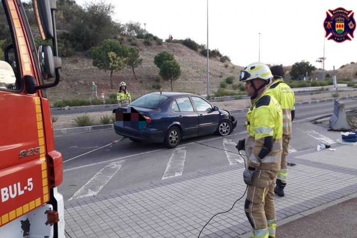 Varios accidentes en Alcorcón