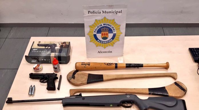 Fin de semana ajetreado para los Cuerpos de Seguridad de Alcorcón