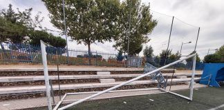 Denuncian destrozos importantes en el campo de fútbol Esteban Márquez de Alcorcón