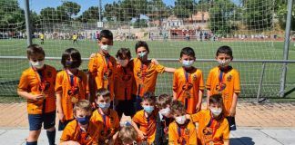 Adiós a la mascarilla en el fútbol de Alcorcón