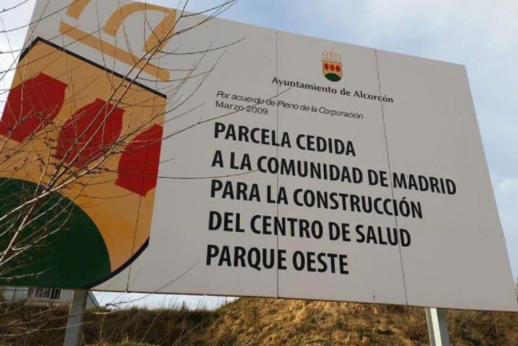 El centro de salud de Parque Oeste de Alcorcón podría estar listo en enero de 2023