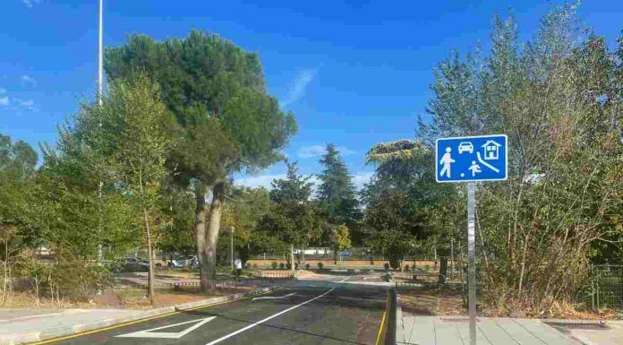Nuevo acceso al parking de la avenida Pablo Iglesias de Alcorcón