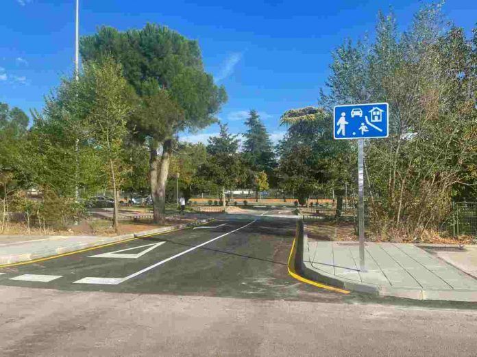 Nuevo acceso al parking de la avenida Pablo Iglesias de Alcorcón