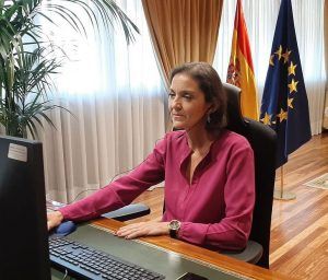 La ministra alcorconera Reyes Maroto se disculpa por sus controvertidas palabras sobre el volcán de La Palma