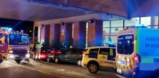 Varios heridos tras un accidente múltiple en Alcorcón