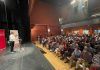 Acto multitudinario del PSOE en Alcorcón