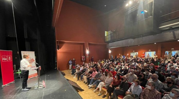 Acto multitudinario del PSOE en Alcorcón