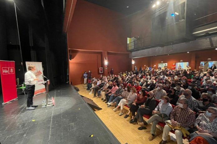 Acto multitudinario del PSOE en Alcorcón
