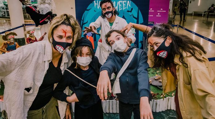 Los zombis invadiran el centro comercial Tresaguas