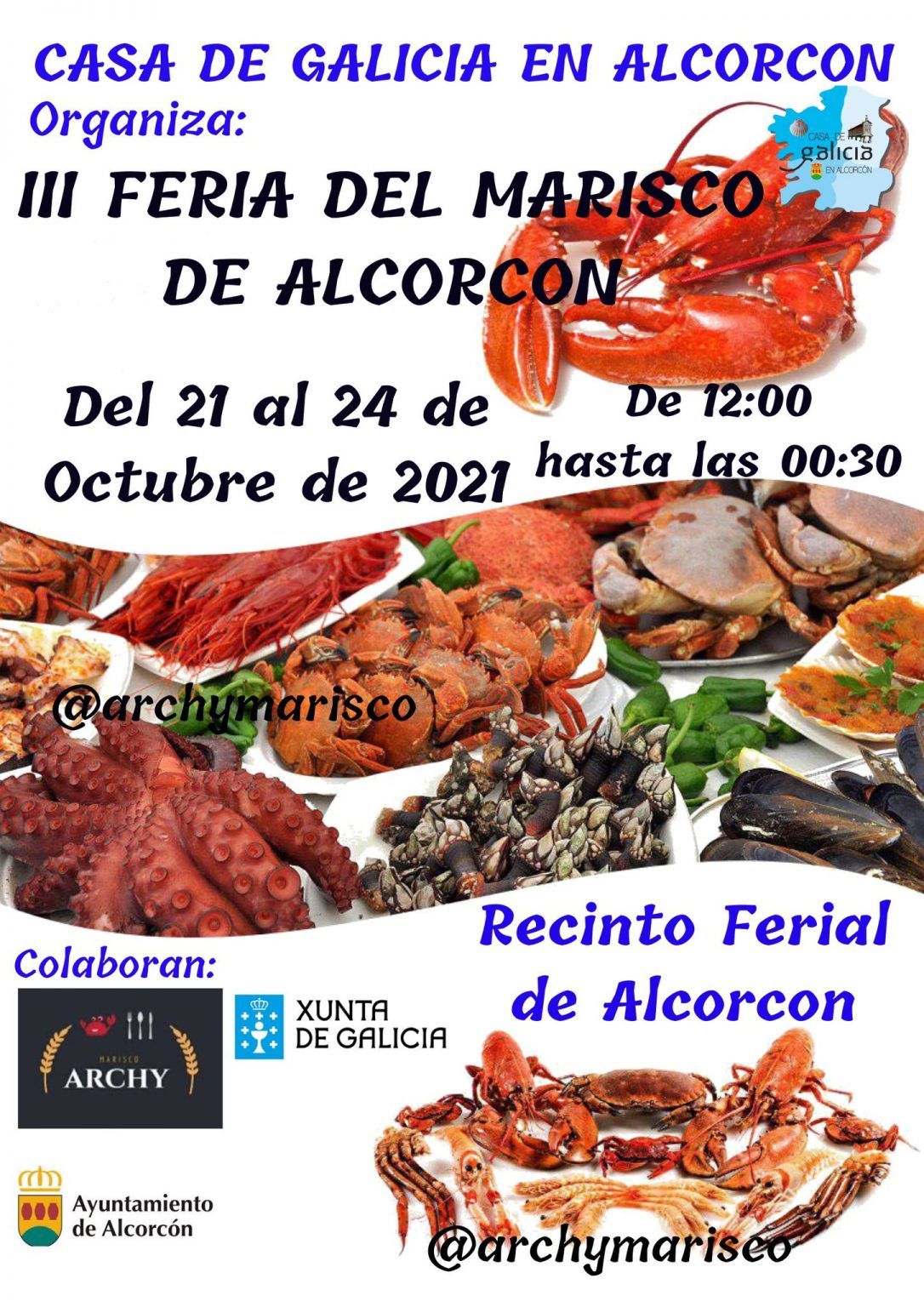 Llega la Feria del Marisco Gallego a Alcorcón Llega la Feria del Marisco Gallego a Alcorcón