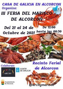 Llega la Feria del Marisco Gallego a Alcorcón