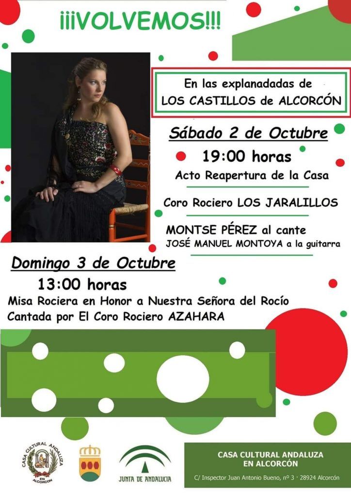 Agenda de ocio del 1 al 3 de octubre