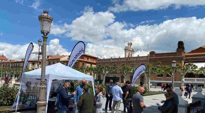 El Partido Autónomos, con sede también en Alcorcón, exige soluciones a la crisis energética.