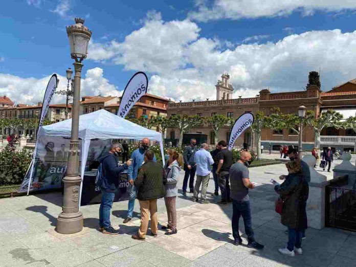 El Partido Autónomos, con sede también en Alcorcón, exige soluciones a la crisis energética.