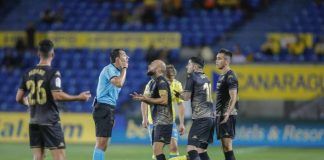 El Alcorcón con diez durante ochenta minutos cae en Las Palmas