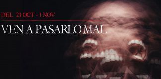 Pasaje del terror de Halloween en X-Madrid en Alcorcón