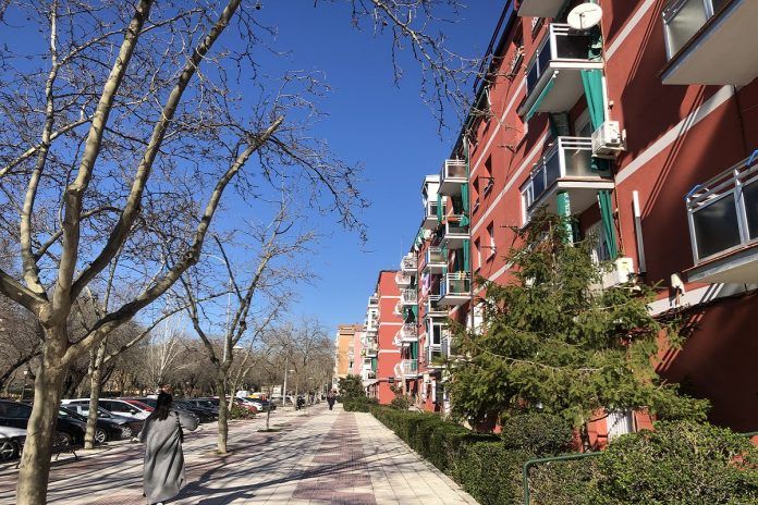 Gran susto en la calle Puentedeume de Alcorcón