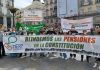 Asociaciones de Alcorcón se manifiestan para blindar las pensiones en la Constitución