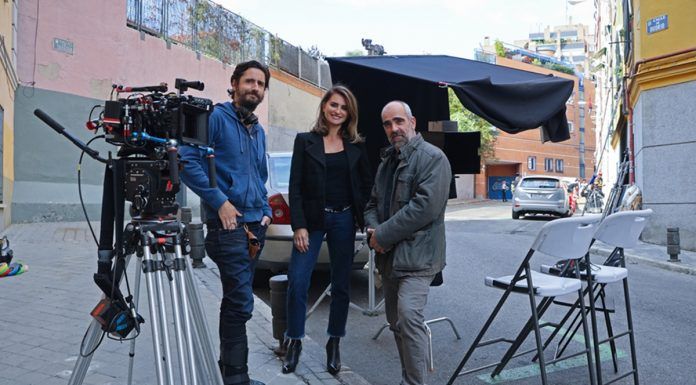 Penélope Cruz, Luis Tosar y Juan Diego Botto graban una película en Alcorcón