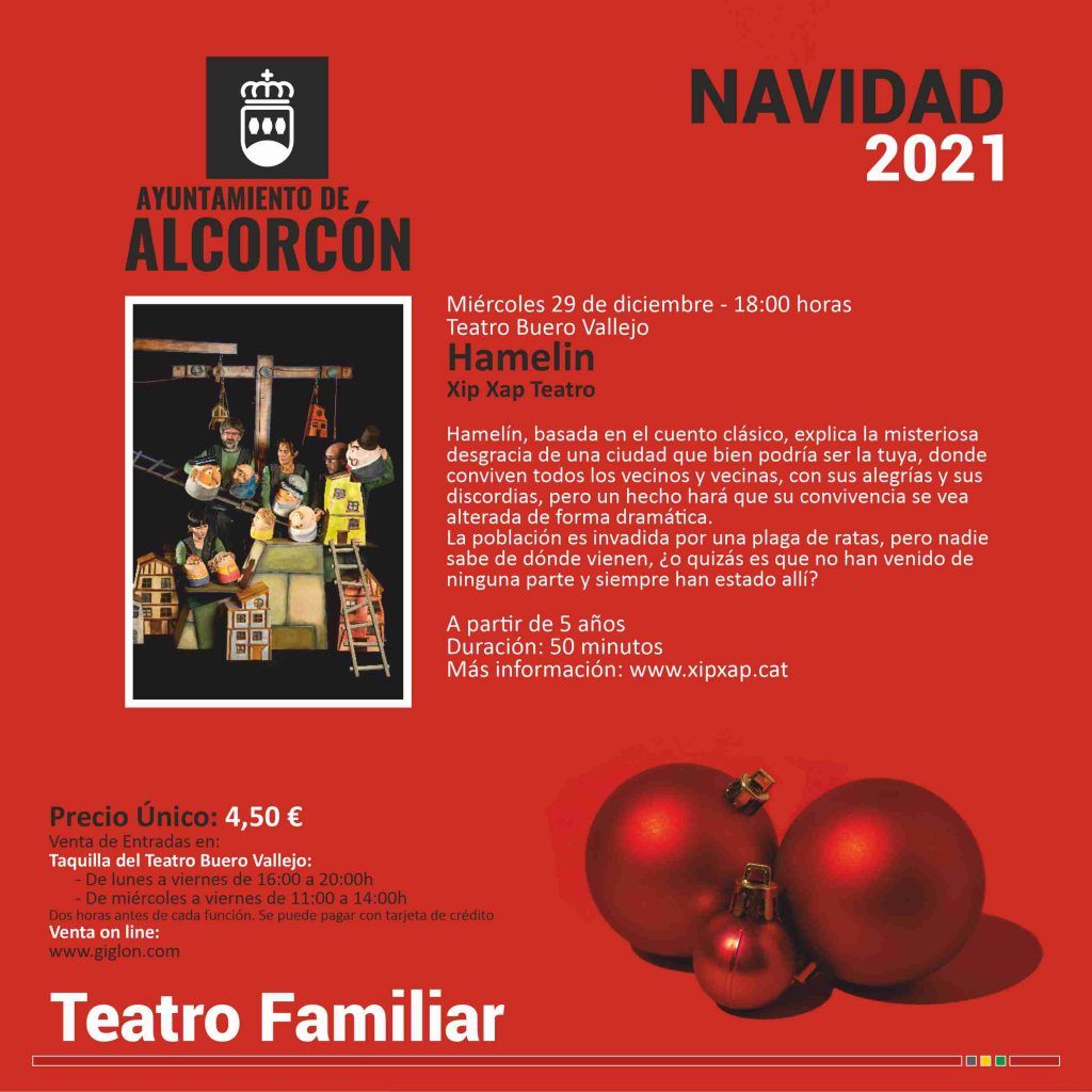 Últimos eventos culturales del 2021 en Alcorcón