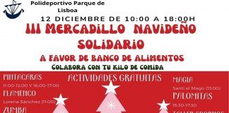 Mercadillo navideño solidario este domingo en Alcorcón