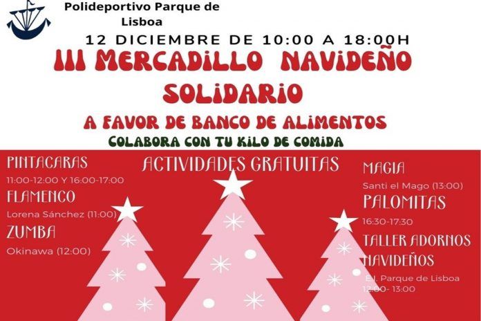 Mercadillo navideño solidario este domingo en Alcorcón