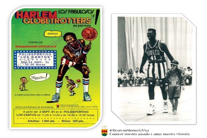 El día que los Harlem Globetrotters visitaron Alcorcón