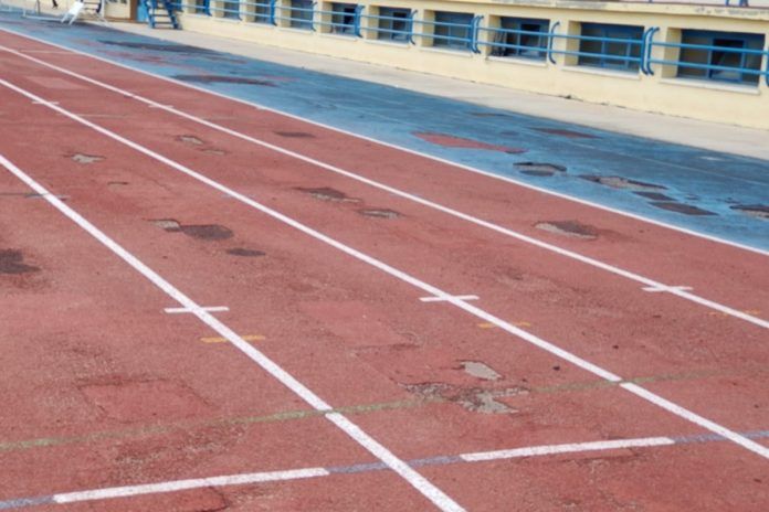 Alcorcón exige reparar desde ya su pista de atletismo