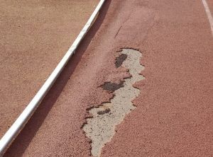 Alcorcón exige reparar desde ya su pista de atletismo