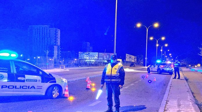 Tres policías heridos en un botellón en Alcorcón