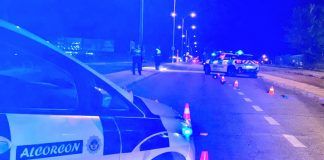 Cazado un hombre a 100 km/h en una calle de Alcorcón