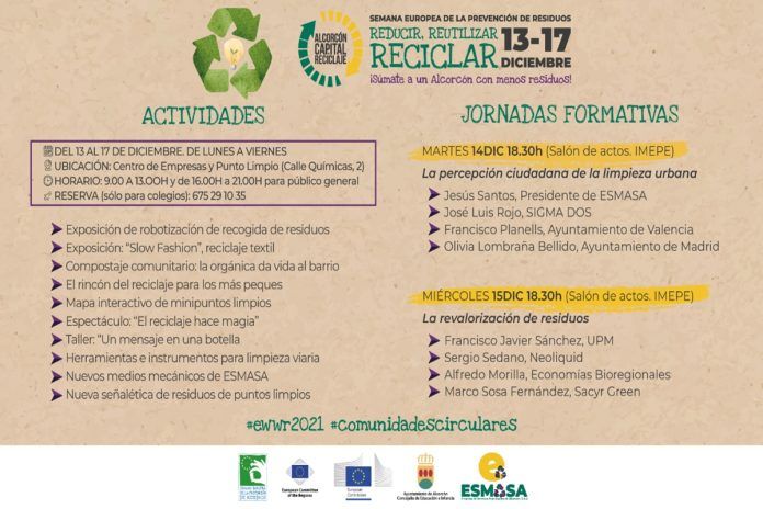 ESMASA celebra la Semana Europea de la Prevención de Residuos en Alcorcón