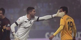 El cumpleaños más feliz de José Suárez en el Alcorcón