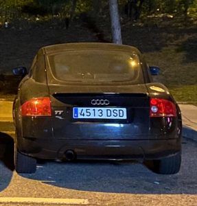 Buscan un Audi robado el martes por la noche en Alcorcón