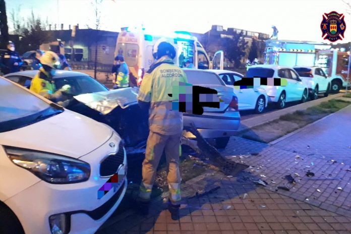 Detenido el conductor que provocó el grave accidente del sábado en Alcorcón