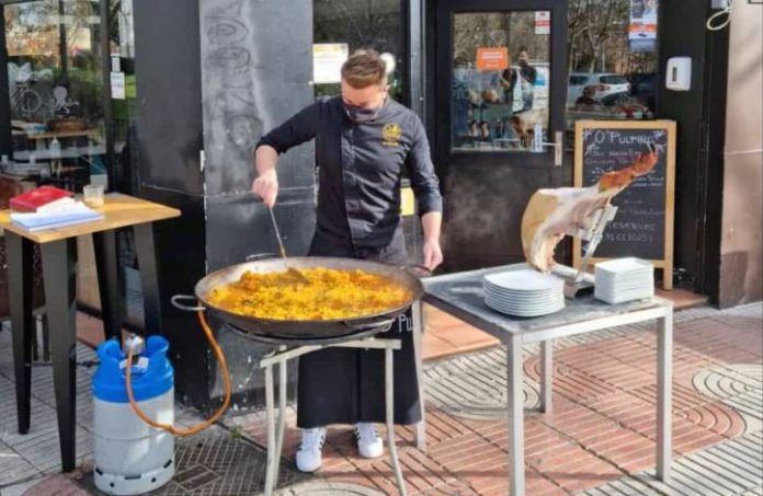 Fin de semana con aperitivo de paella en O Pulpiño Alcorcón